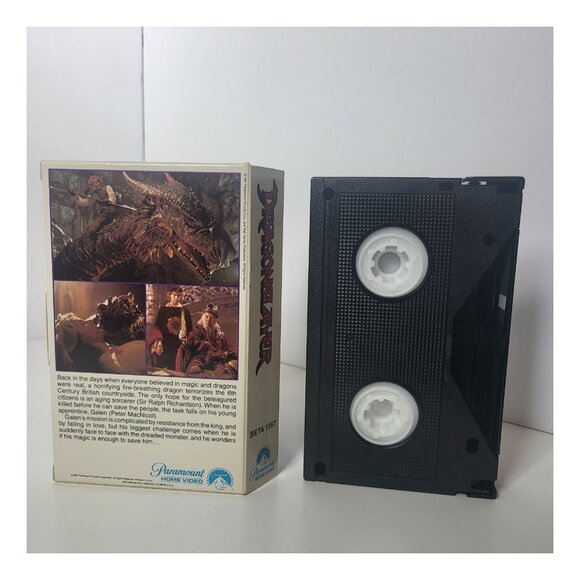 Dragonslayer BETA Tape Betamax (Not VHS) - Picture 2 of 2